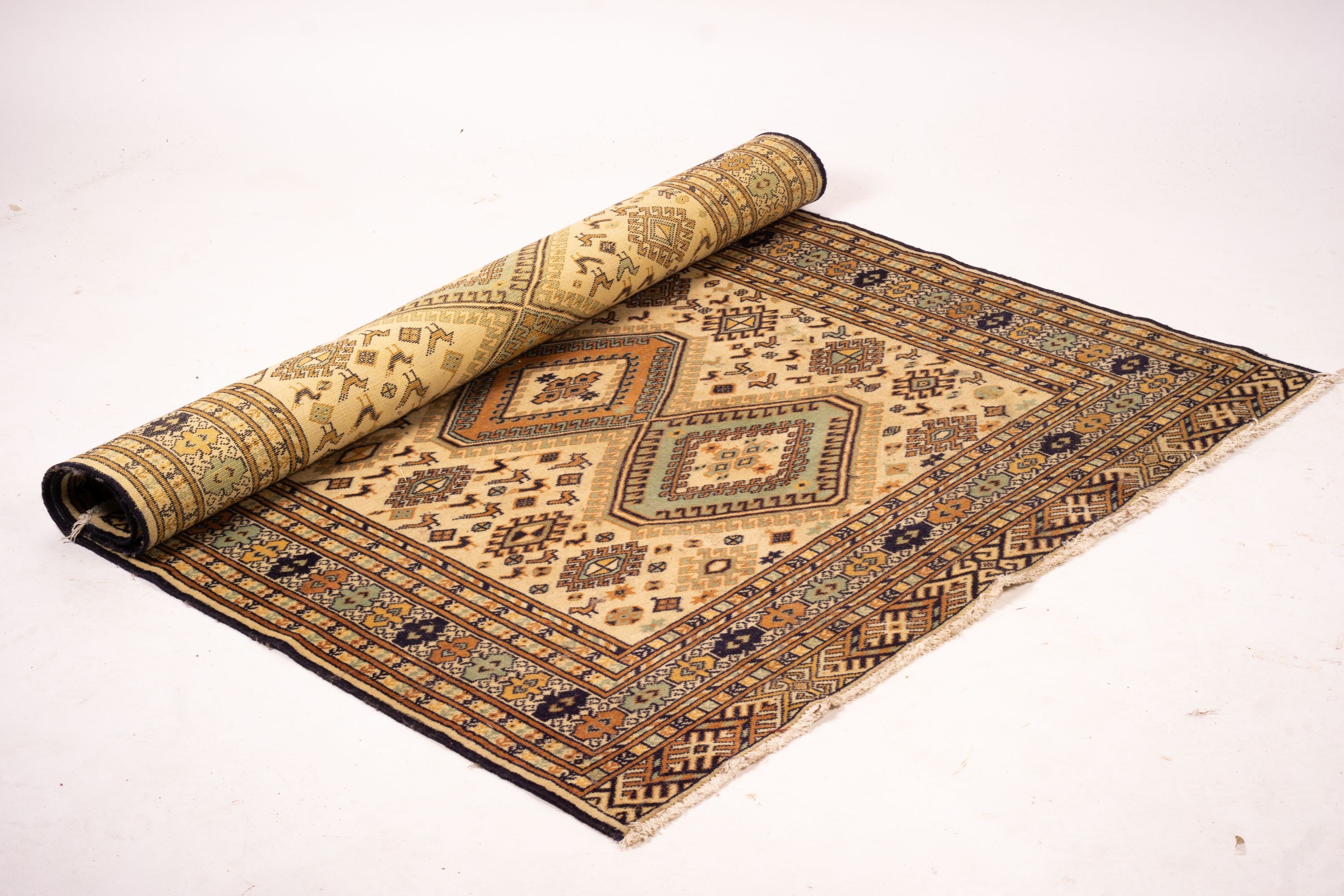 A Turkman carpet, 178 x 135cm